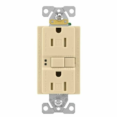 EATON WIRING DEVICES Receptacle Gfci TRSGF15V-BOX